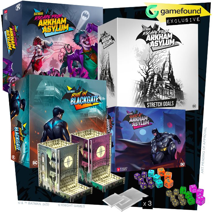 Batman: Escape From Arkham Asylum Gotham Lord All-In(No Sleeves/Playmats)