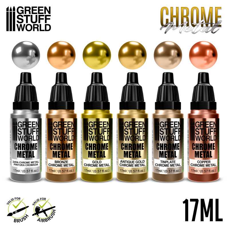 Paint Set - CHROME
METAL PAINTS