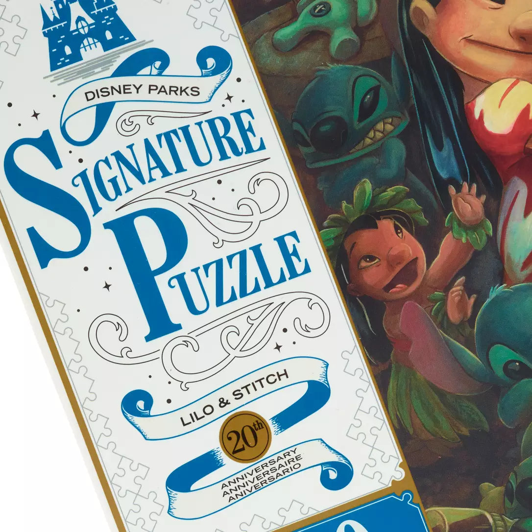 Lilo & Stitch Puzzle, 20.Aniversario, Signature (1000 pieces)
