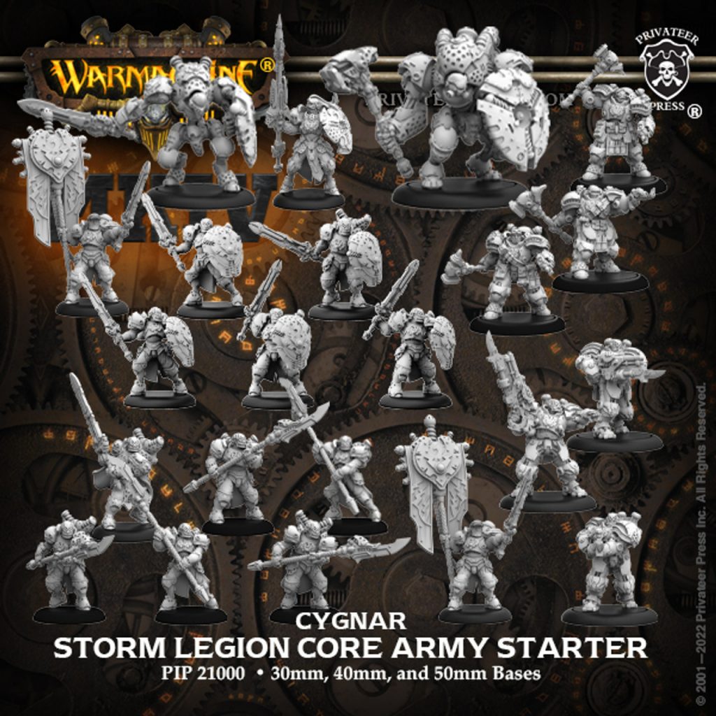 Cygnar Storm Legion Core Army Starter