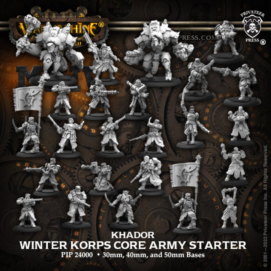 Warmachine MKIV: Khador Winter Korps Core Army Starter
