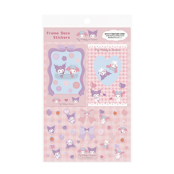 Sanrio拍立得小卡背景貼紙