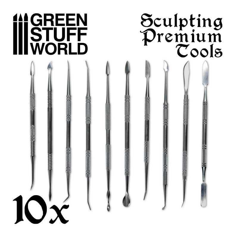 10x Professional Sculpting Tools with case