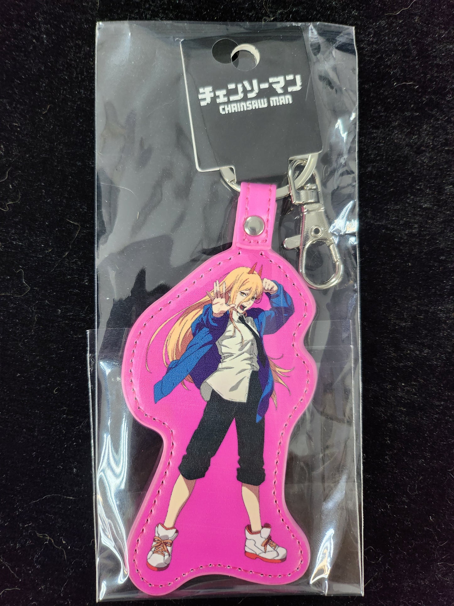 日本鏈鋸人pu皮鎖匙扣 Chainsaw Man PU Key Ring