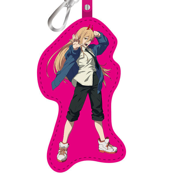 日本鏈鋸人pu皮鎖匙扣 Chainsaw Man PU Key Ring