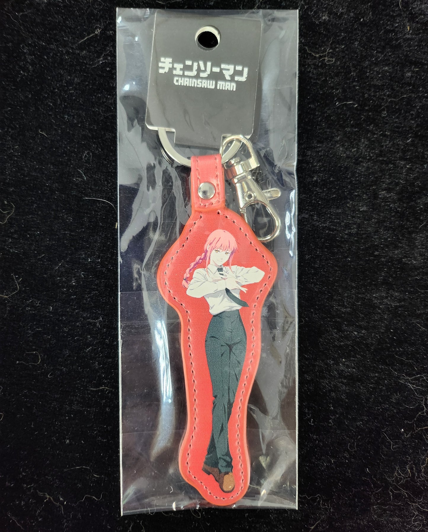 日本鏈鋸人pu皮鎖匙扣 Chainsaw Man PU Key Ring