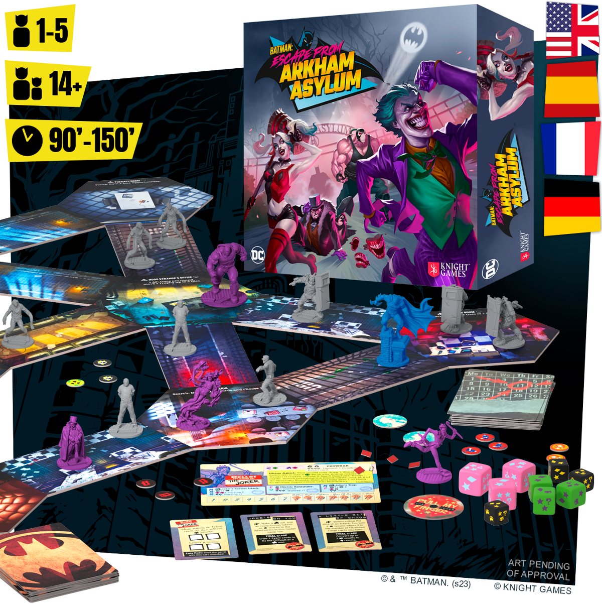 Batman: Escape From Arkham Asylum Gotham Lord All-In（No Sleeves/Playmats)