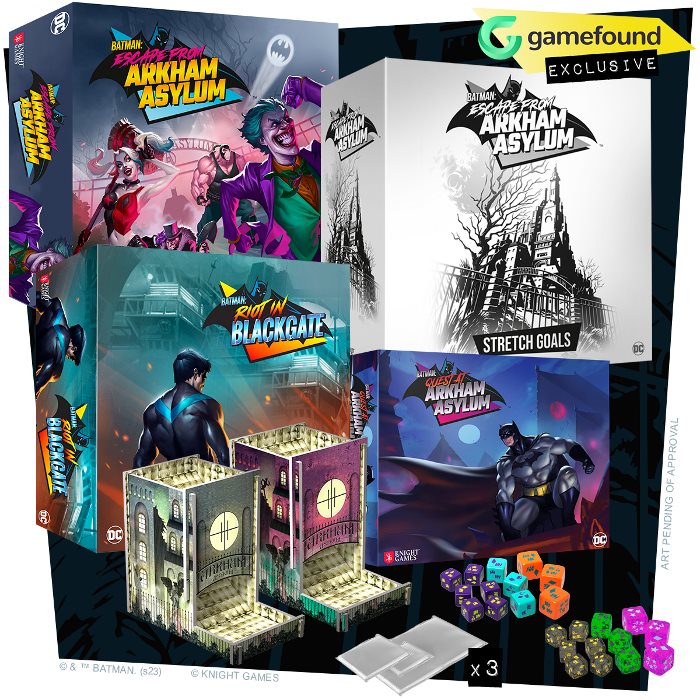 Batman: Escape From Arkham Asylum Gotham Lord All-In（No Sleeves/Playmats)