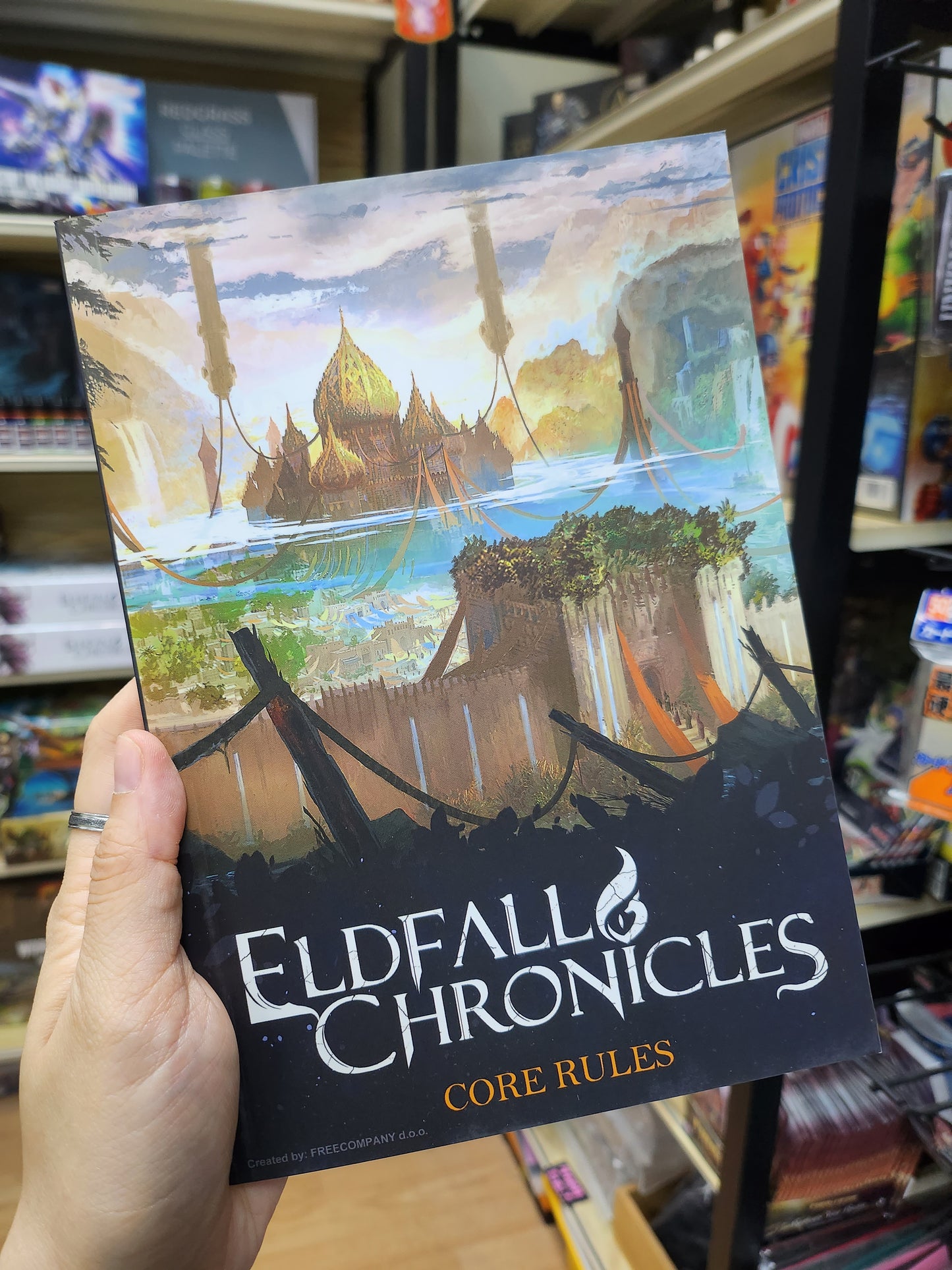 Eldfall Chronicles Core Rules book