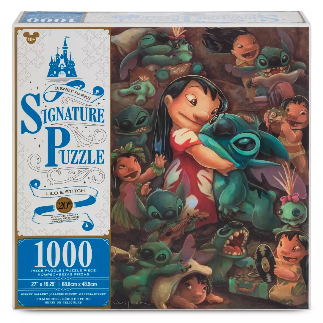 Lilo & Stitch Puzzle, 20.Aniversario, Signature (1000 pieces)