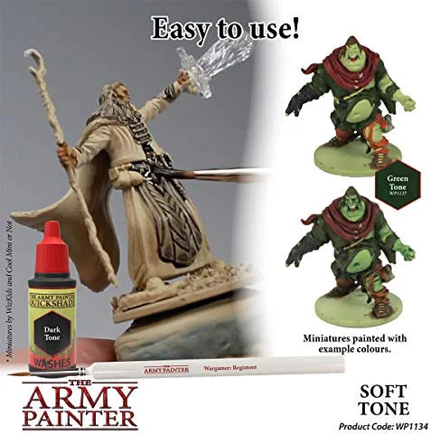The Army Painter Quick Shade - Soft Tone (Wash)