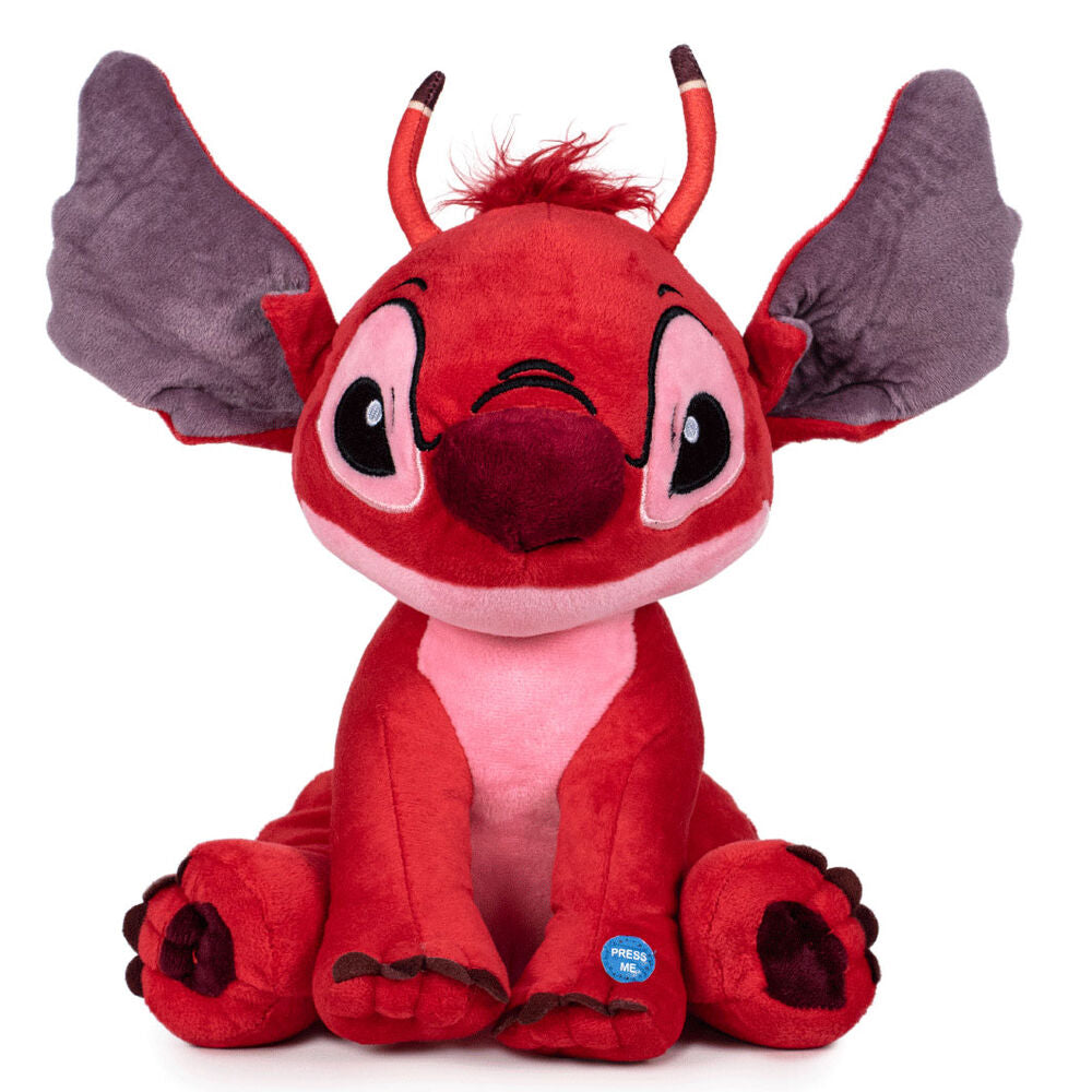 Disney Stitch Leroy soft plush with sound 60cm