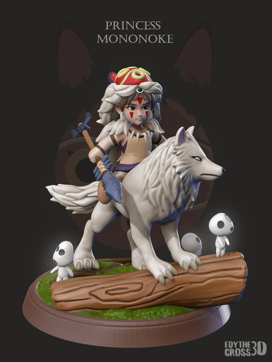 Chibi Princess Mononoke