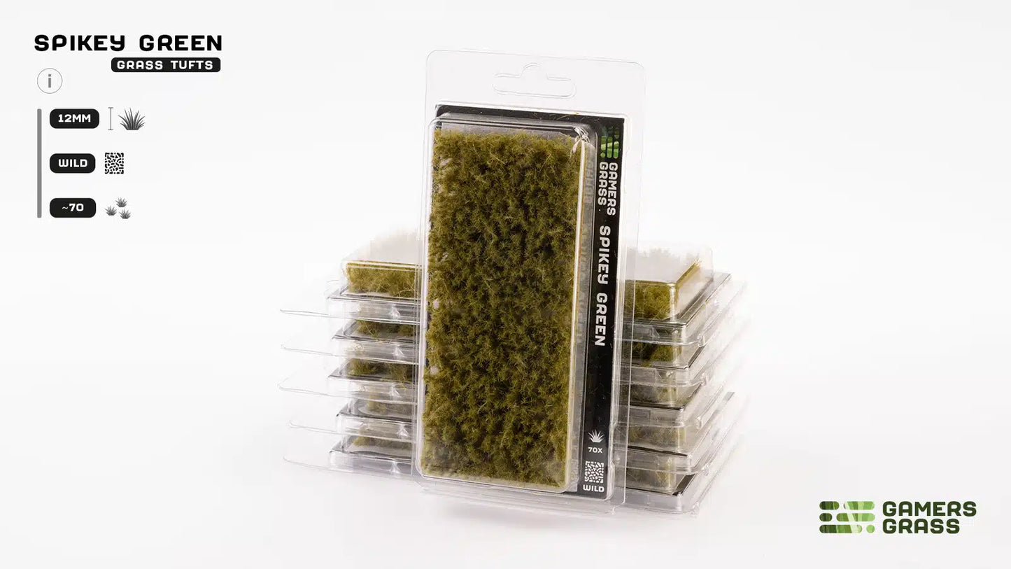 Spikey Green (12mm)