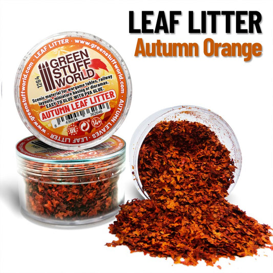 Leaf Litter - Autumn Orange