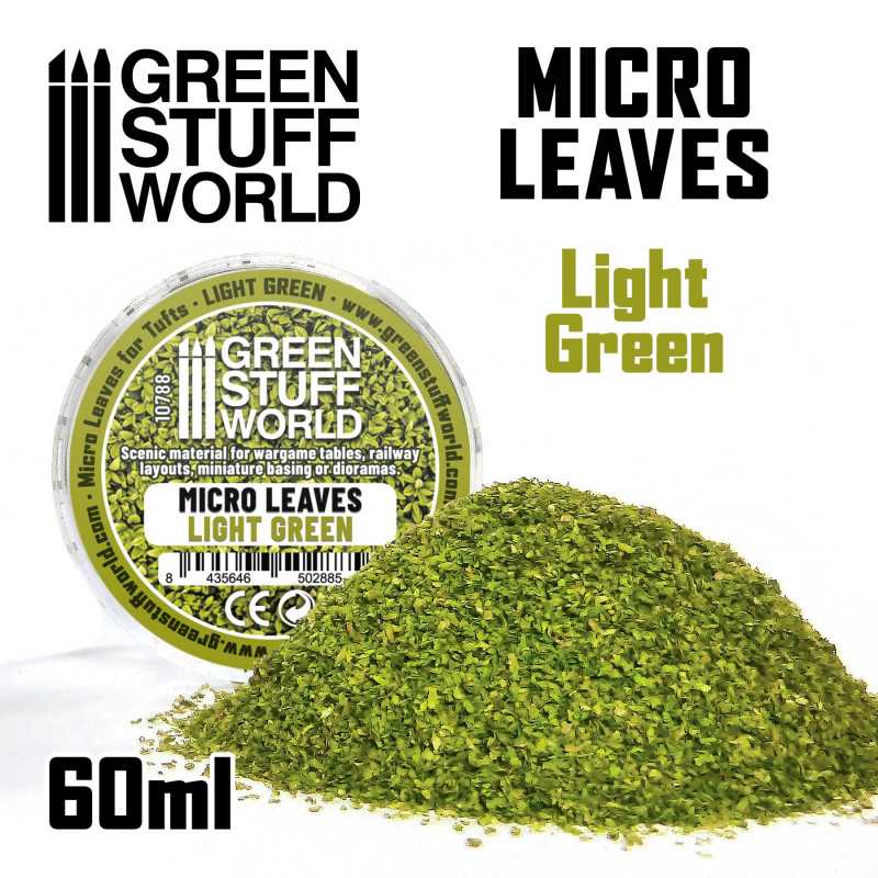 Micro Leaves - Light Green Mix