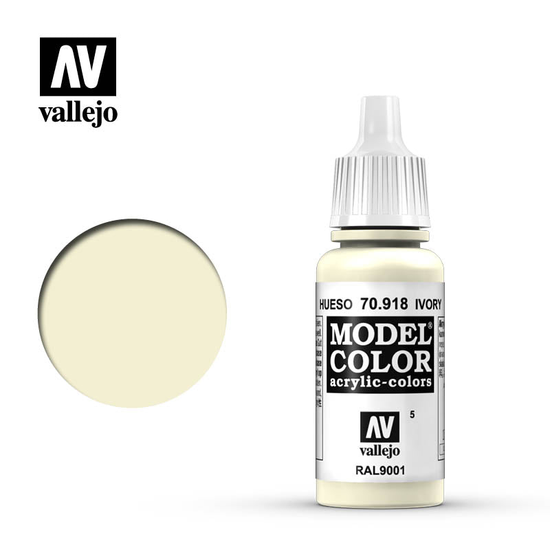 Vallejo - Model Color 005 Ivory Matt 17 ml